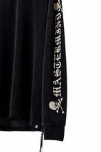 画像をギャラリービューアに読み込む, mastermind JAPAN VELOUR LS TEE / REGULAR FIT (BLACK)