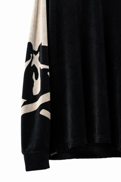 画像をギャラリービューアに読み込む, mastermind JAPAN VELOUR LS TEE / REGULAR FIT (BLACK)