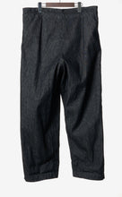 Load image into Gallery viewer, sus-sous trousers MK-1 / 11.5oz supima silket denim (BLACK)