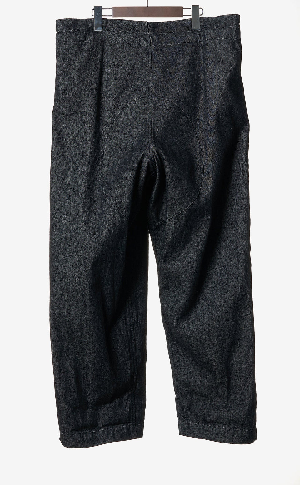 Load image into Gallery viewer, sus-sous trousers MK-1 / 11.5oz supima silket denim (BLACK)