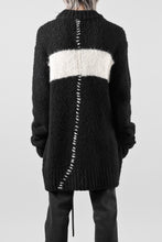 画像をギャラリービューアに読み込む, thom/krom MOCK NECK KNIT PULLOVER / ALPACA WOOL (BLACK)