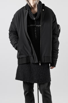 画像をギャラリービューアに読み込む, thom/krom HIGH COLLAR KNIT PULLOVER / ALPACA WOOL (BLACK)