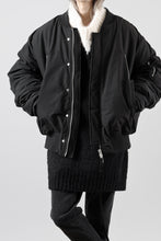 Load image into Gallery viewer, thom/krom MOCK NECK KNIT PULLOVER / ALPACA WOOL (WHITE x BLACK)