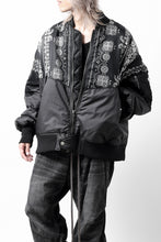 画像をギャラリービューアに読み込む, FACETASM ORIGINAL BANDANA PRINT MA-1 (BANDANA)