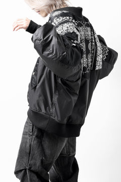 画像をギャラリービューアに読み込む, FACETASM ORIGINAL BANDANA PRINT MA-1 (BANDANA)