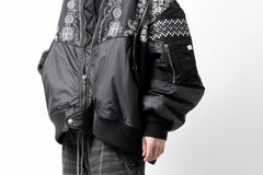 画像をギャラリービューアに読み込む, FACETASM ORIGINAL BANDANA PRINT MA-1 (BANDANA)