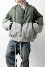 画像をギャラリービューアに読み込む, FACETASM×AVIREX PATCHED MA-1 JACKET (GRAY x KHAKI)