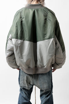 画像をギャラリービューアに読み込む, FACETASM×AVIREX PATCHED MA-1 JACKET (GRAY x KHAKI)