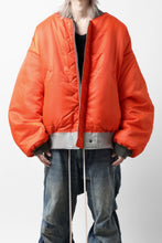 画像をギャラリービューアに読み込む, FACETASM×AVIREX PATCHED MA-1 JACKET (GRAY x KHAKI)