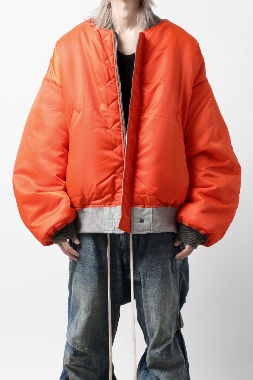 画像をギャラリービューアに読み込む, FACETASM×AVIREX PATCHED MA-1 JACKET (GRAY x KHAKI)