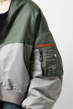 画像をギャラリービューアに読み込む, FACETASM×AVIREX PATCHED MA-1 JACKET (GRAY x KHAKI)