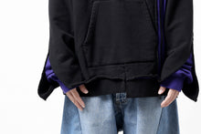 画像をギャラリービューアに読み込む, FACETASM LAYERED DECONSTRUCTED SWEAT TOPS (BLACK)