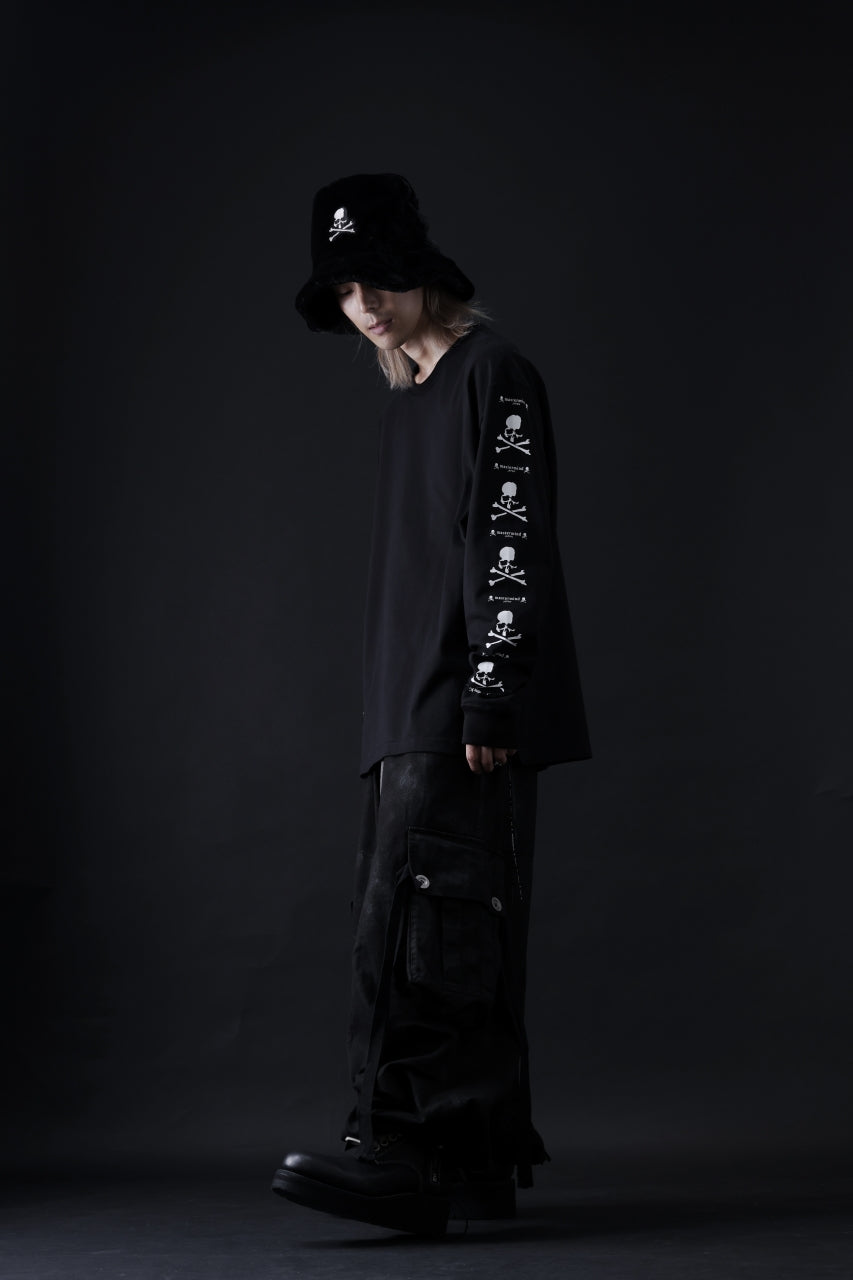 画像をギャラリービューアに読み込む, mastermind JAPAN LONG SLEEVE TOPS / REGULAR FIT (BLACK)