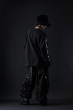 画像をギャラリービューアに読み込む, mastermind JAPAN LONG SLEEVE TOPS / REGULAR FIT (BLACK)