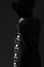 画像をギャラリービューアに読み込む, mastermind JAPAN LONG SLEEVE TOPS / REGULAR FIT (BLACK)