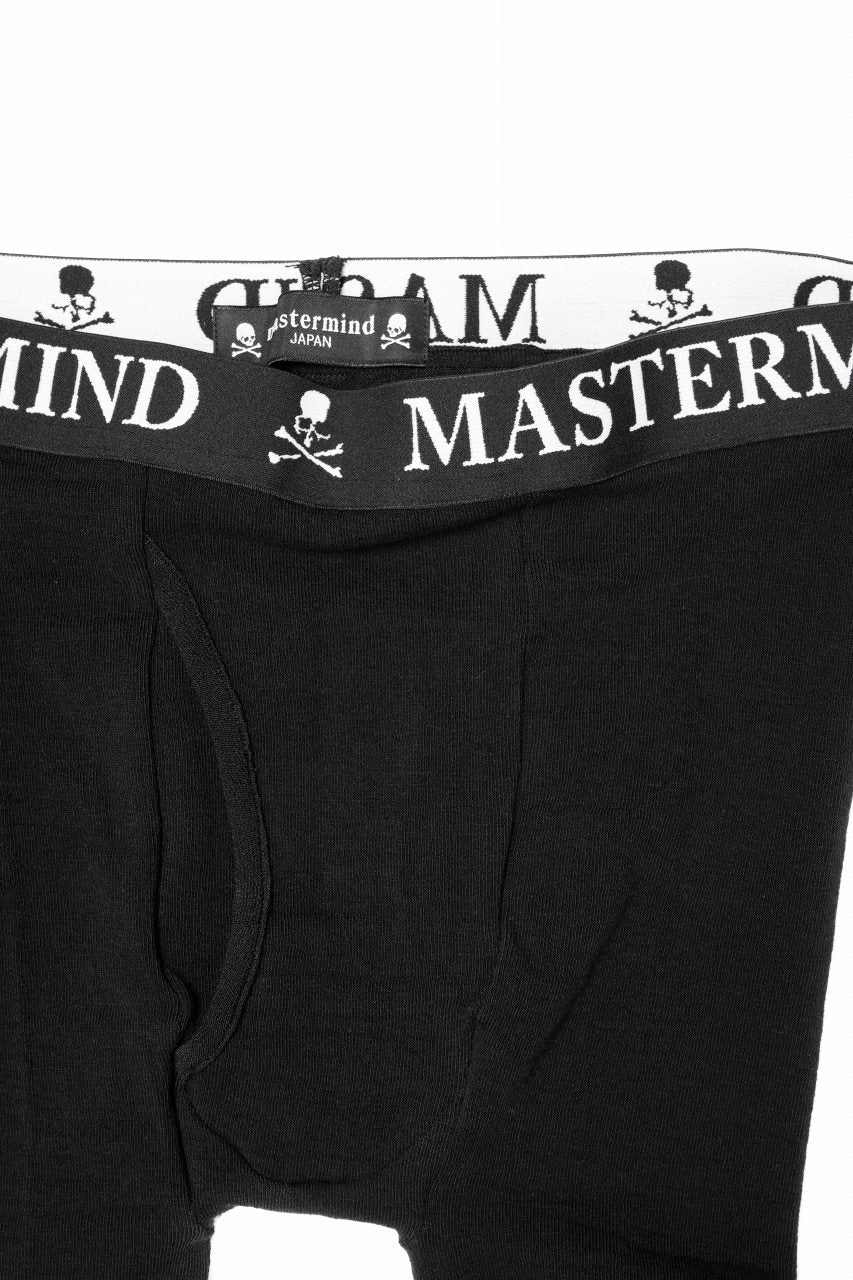 画像をギャラリービューアに読み込む, mastermind JAPAN LEGGINGS / SKULL LOGO (BLACK)