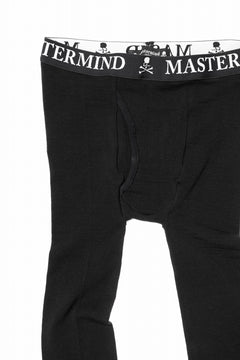 画像をギャラリービューアに読み込む, mastermind JAPAN LEGGINGS / SKULL LOGO (BLACK)