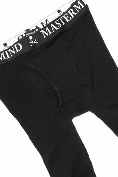 画像をギャラリービューアに読み込む, mastermind JAPAN LEGGINGS / SKULL LOGO (BLACK)