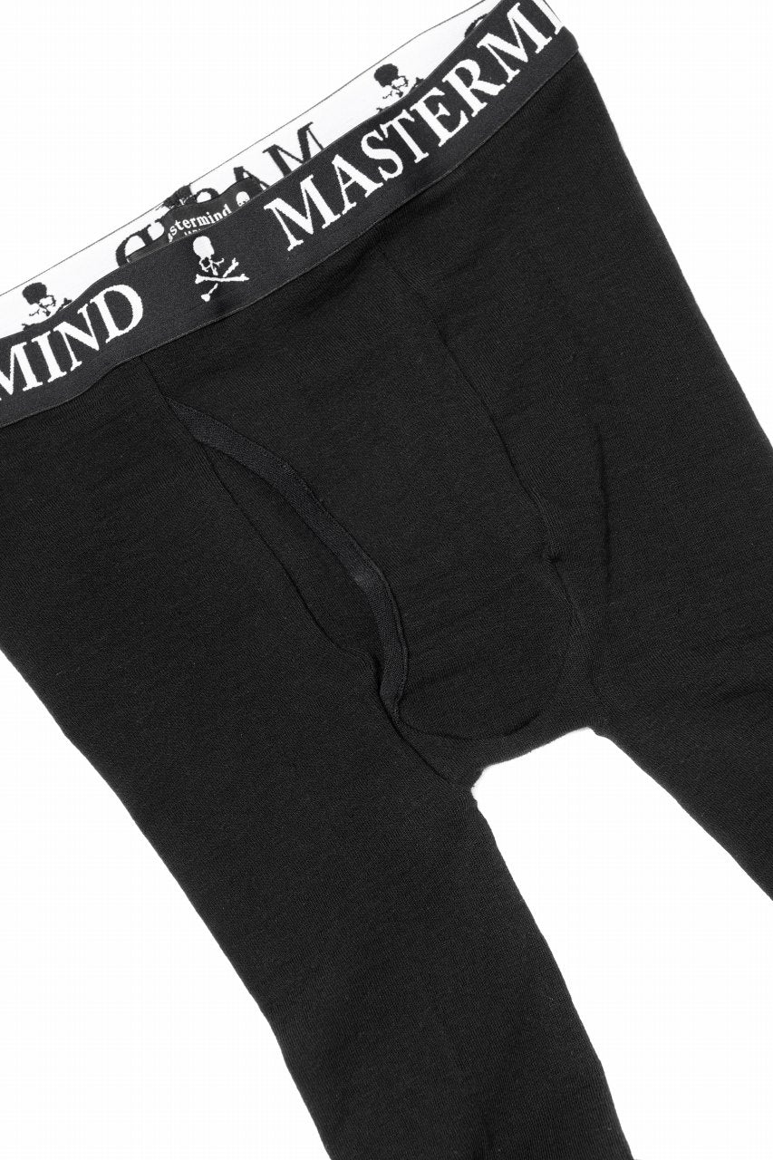 画像をギャラリービューアに読み込む, mastermind JAPAN LEGGINGS / SKULL LOGO (BLACK)
