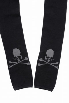 画像をギャラリービューアに読み込む, mastermind JAPAN LEGGINGS / SKULL LOGO (BLACK)