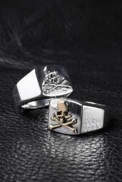 Load image into Gallery viewer, mastermind JAPAN COLLEGE RING (SILVER)