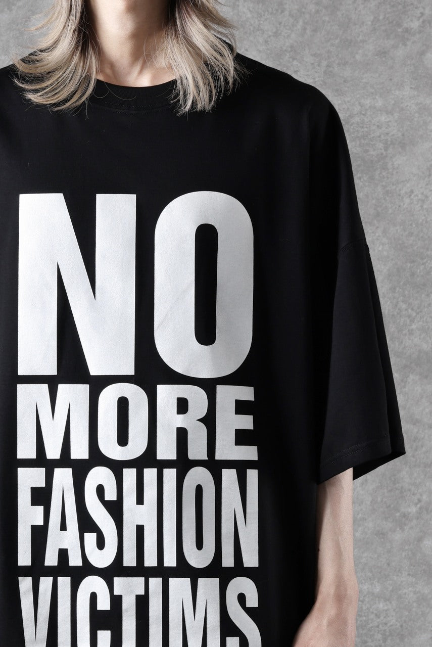 Load image into Gallery viewer, MASTERMIND WORLD x KATHARINE HAMNETT SLOGAN BIG TEE / N, M, F, V (BLACK)