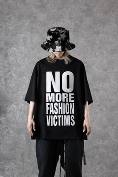 Load image into Gallery viewer, MASTERMIND WORLD x KATHARINE HAMNETT SLOGAN BIG TEE / N, M, F, V (BLACK)