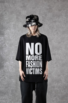 Load image into Gallery viewer, MASTERMIND WORLD x KATHARINE HAMNETT SLOGAN BIG TEE / N, M, F, V (BLACK)