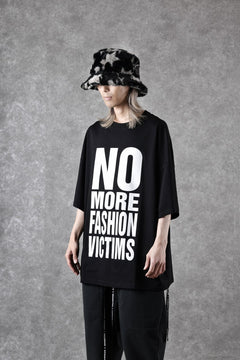 Load image into Gallery viewer, MASTERMIND WORLD x KATHARINE HAMNETT SLOGAN BIG TEE / N, M, F, V (BLACK)