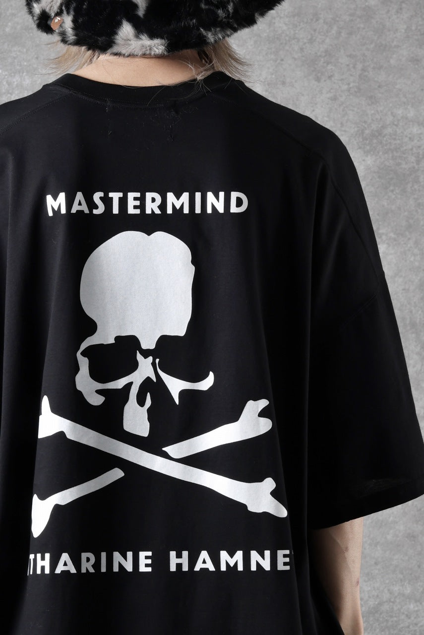 Load image into Gallery viewer, MASTERMIND WORLD x KATHARINE HAMNETT SLOGAN BIG TEE / N, M, F, V (BLACK)
