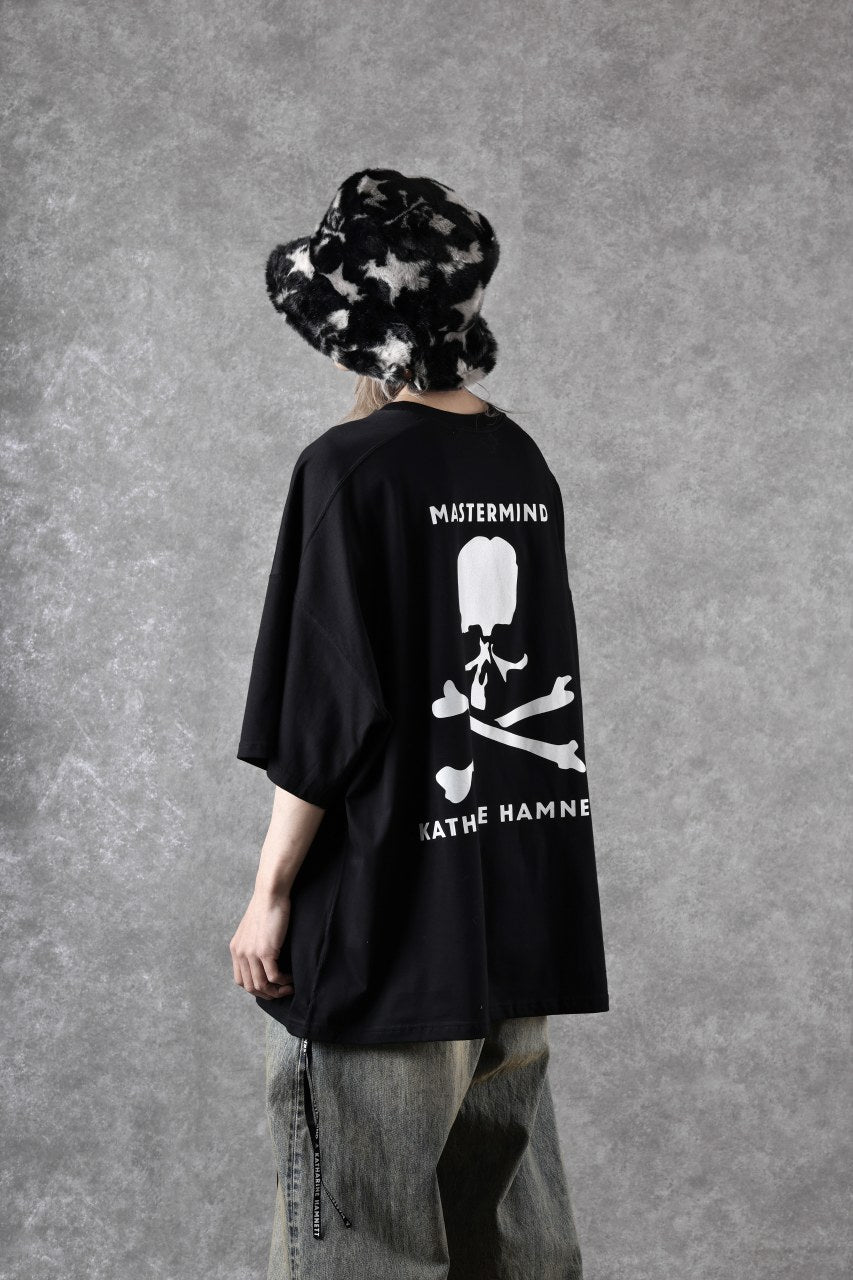 画像をギャラリービューアに読み込む, MASTERMIND WORLD x KATHARINE HAMNETT SLOGAN BIG TEE / MAKE TROUBLE (BLACK)