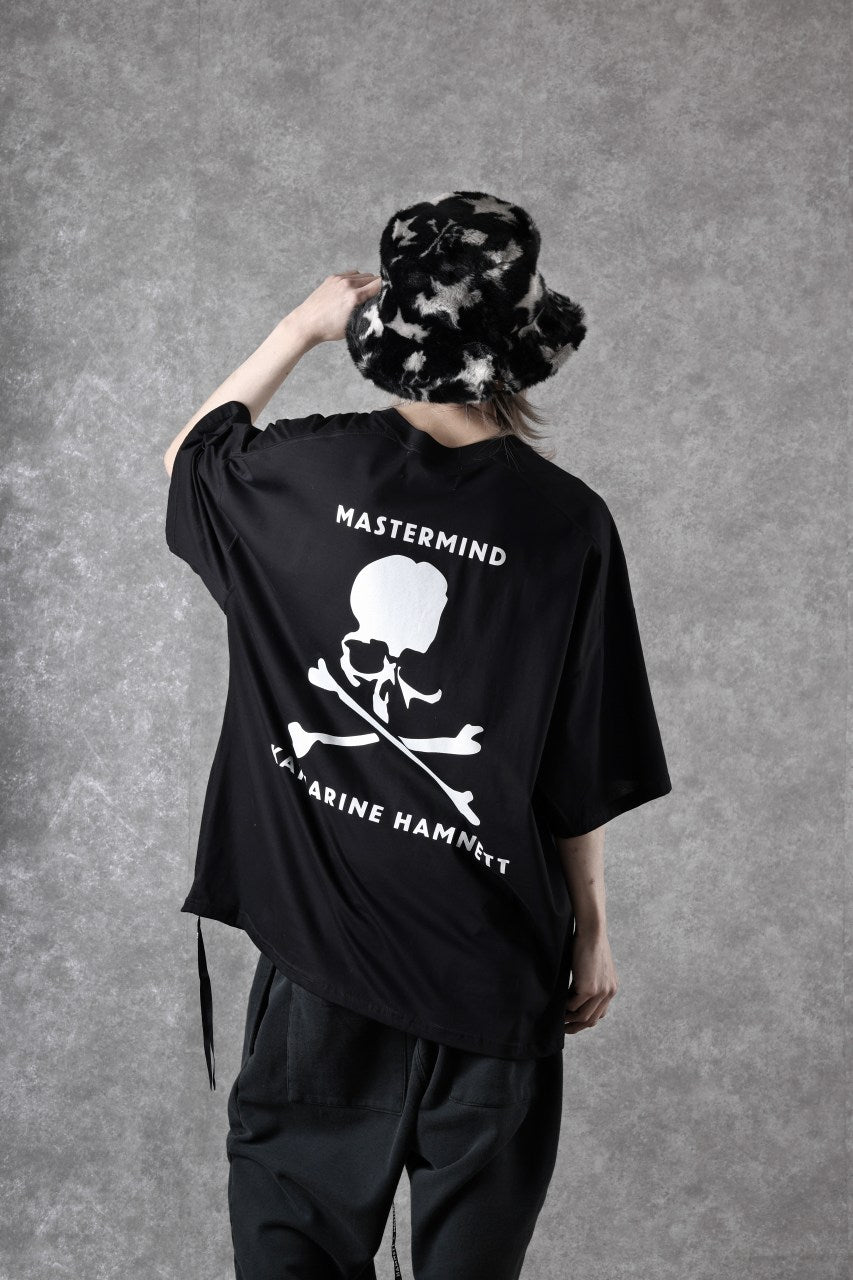 画像をギャラリービューアに読み込む, MASTERMIND WORLD x KATHARINE HAMNETT SLOGAN BIG TEE / MAKE TROUBLE (BLACK)