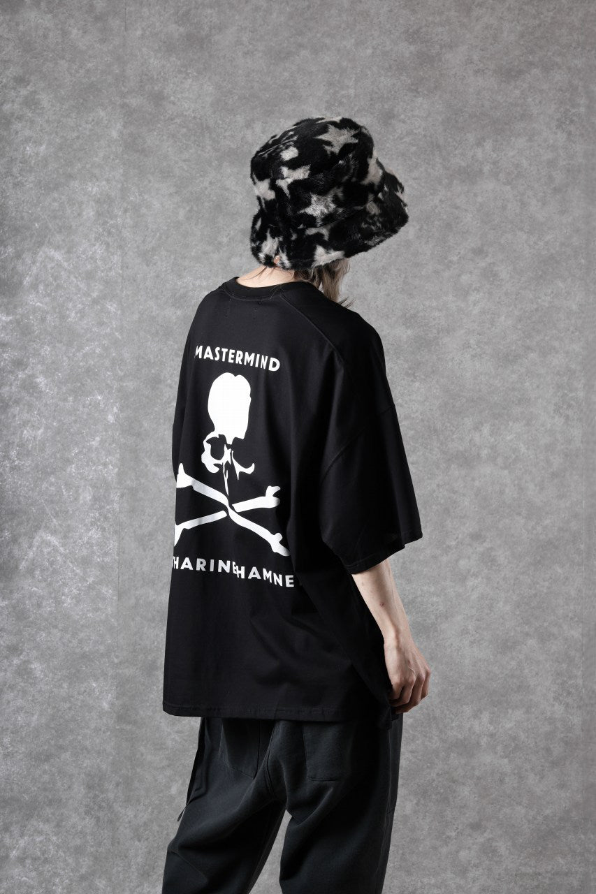 Load image into Gallery viewer, MASTERMIND WORLD x KATHARINE HAMNETT SLOGAN BIG TEE / CHOOSE LIFE (BLACK)