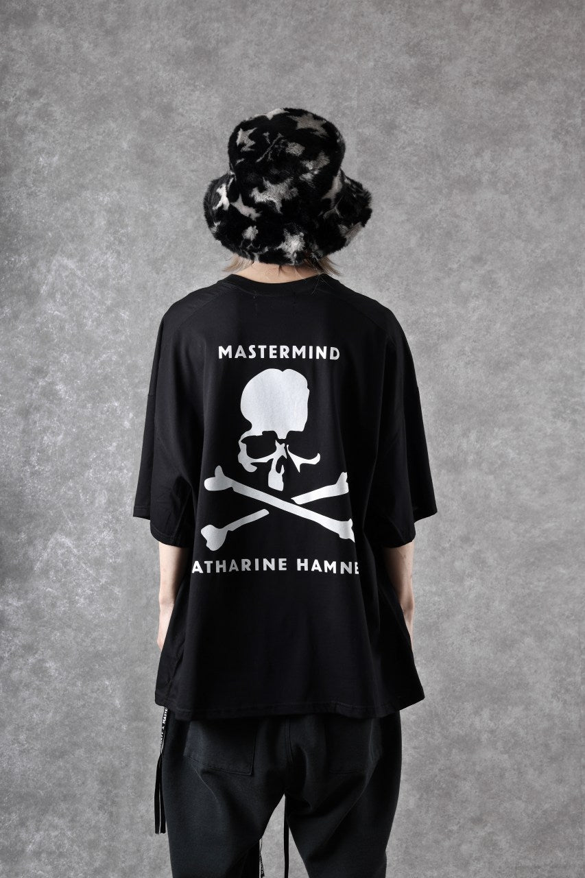 画像をギャラリービューアに読み込む, MASTERMIND WORLD x KATHARINE HAMNETT SLOGAN BIG TEE / MAKE TROUBLE (BLACK)