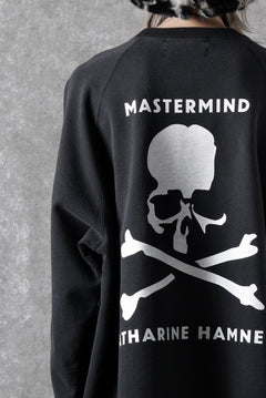 Load image into Gallery viewer, MASTERMIND WORLD x KATHARINE HAMNETT CUTOFF PULLOVER / CHOOSE LIFE (BLACK)