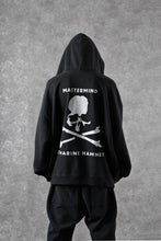 Load image into Gallery viewer, MASTERMIND WORLD x KATHARINE HAMNETT BACK LOGO HOODIE (BLACK)