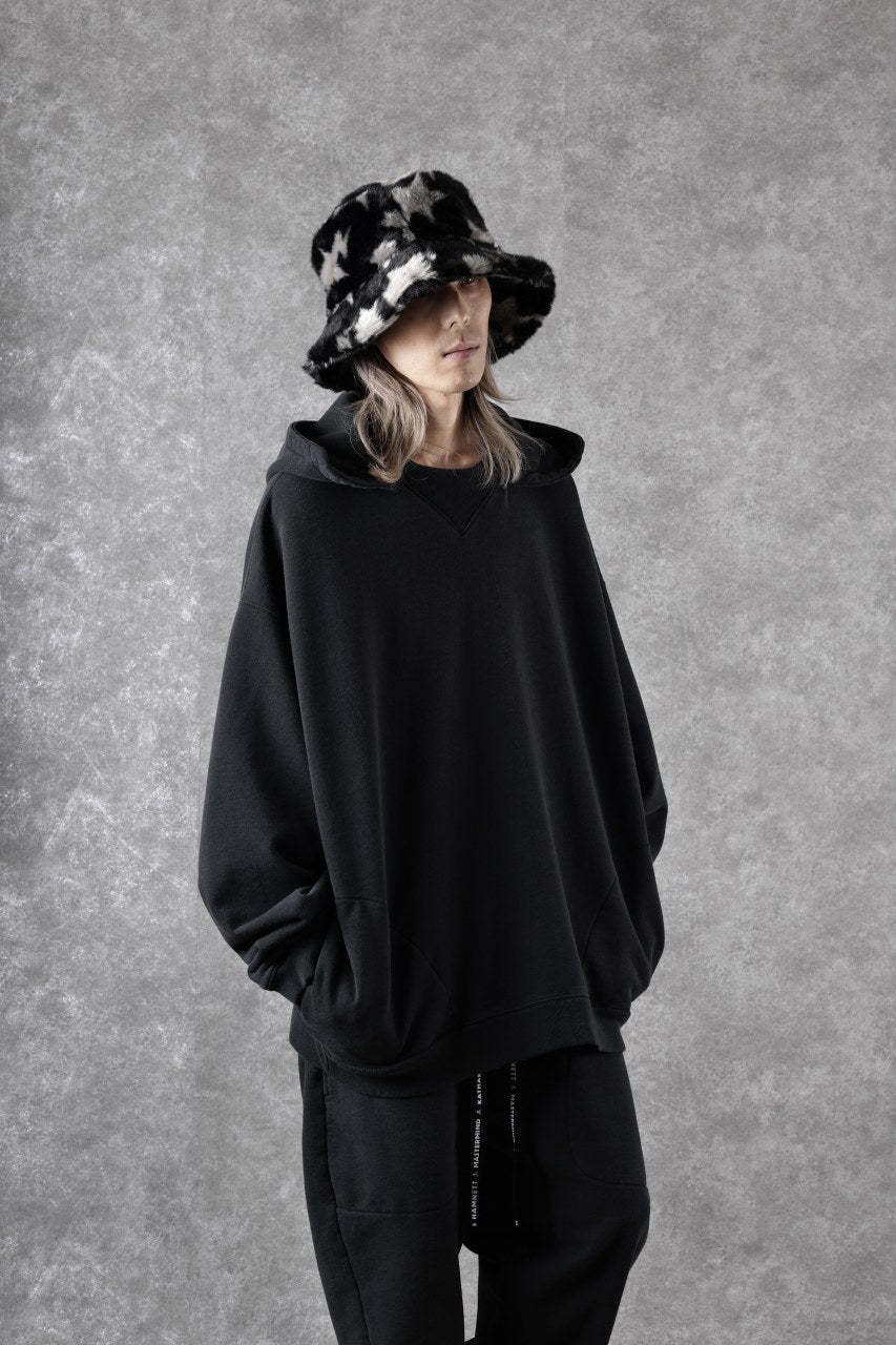 Load image into Gallery viewer, MASTERMIND WORLD x KATHARINE HAMNETT BACK LOGO HOODIE (BLACK)