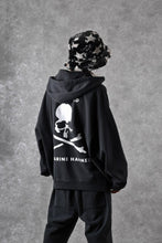 Load image into Gallery viewer, MASTERMIND WORLD x KATHARINE HAMNETT BACK LOGO HOODIE (BLACK)