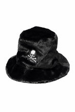 画像をギャラリービューアに読み込む, mastermind WORLD BUCKET HAT / FAUX FIR (BLACK)