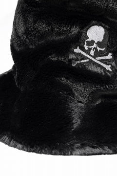 画像をギャラリービューアに読み込む, mastermind WORLD BUCKET HAT / FAUX FIR (BLACK)