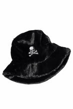画像をギャラリービューアに読み込む, mastermind WORLD BUCKET HAT / FAUX FIR (BLACK)