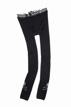 画像をギャラリービューアに読み込む, mastermind WORLD LEGGINGS / SKULL LOGO (BLACK)