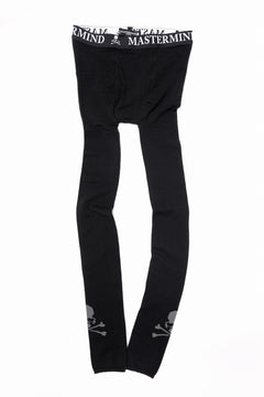 画像をギャラリービューアに読み込む, mastermind WORLD LEGGINGS / SKULL LOGO (BLACK)