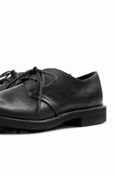画像をギャラリービューアに読み込む, Y's for men PLAIN TOE SHOES / OIL WAX LEATHER (BLACK)