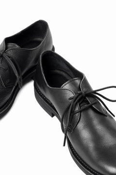 画像をギャラリービューアに読み込む, Y's for men PLAIN TOE SHOES / OIL WAX LEATHER (BLACK)