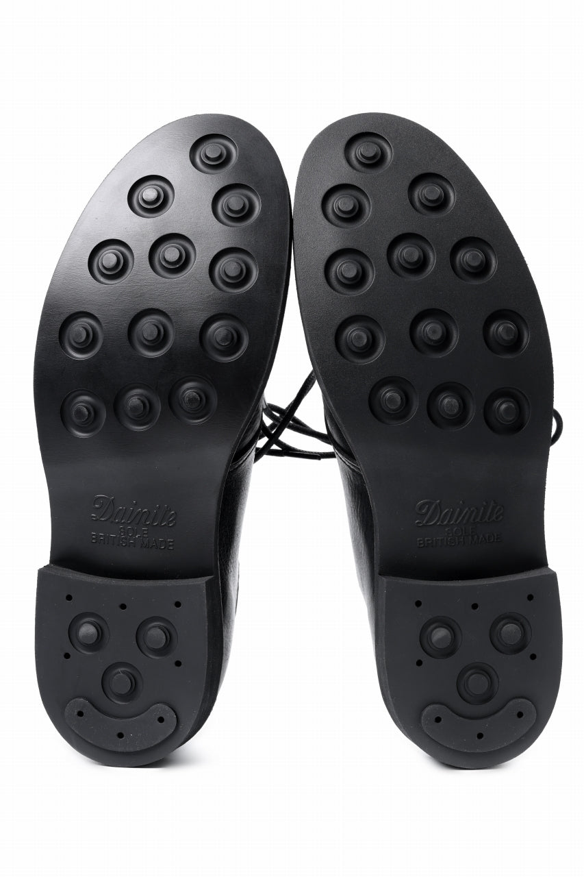 画像をギャラリービューアに読み込む, Y's for men PLAIN TOE SHOES / OIL WAX LEATHER (BLACK)
