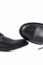 画像をギャラリービューアに読み込む, Y's for men PLAIN TOE SHOES / OIL WAX LEATHER (BLACK)