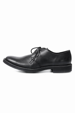 画像をギャラリービューアに読み込む, Y's for men PLAIN TOE SHOES / OIL WAX LEATHER (BLACK)
