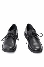 画像をギャラリービューアに読み込む, Y's for men PLAIN TOE SHOES / OIL WAX LEATHER (BLACK)