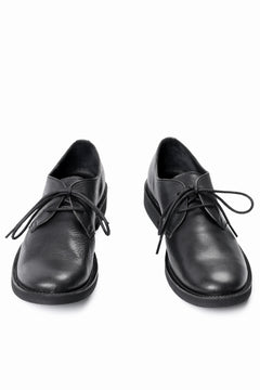 画像をギャラリービューアに読み込む, Y's for men PLAIN TOE SHOES / OIL WAX LEATHER (BLACK)
